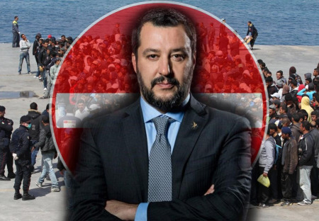 Bojovník za našu Európu a naše práva, Salvini! Merkel, Macron sú trpaslíci voči nemu