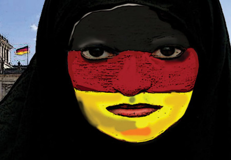 Němci už nebudou mít světlé vlasy a modré oči, ale budou to migranti s hidžábem
