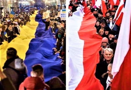 Poláci se začínají bouřit proti ukrajinizaci země. Velká demonstrace, protesty na letištích… Kdy se zvednou i Češi a Slováci?