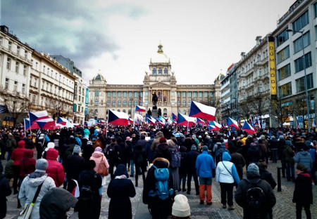 Demonstrace na Václavském náměstí 11.3.2023 (další videa)