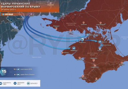 Ministerstvo obrany o masivním útoku nepřítele na Krym: